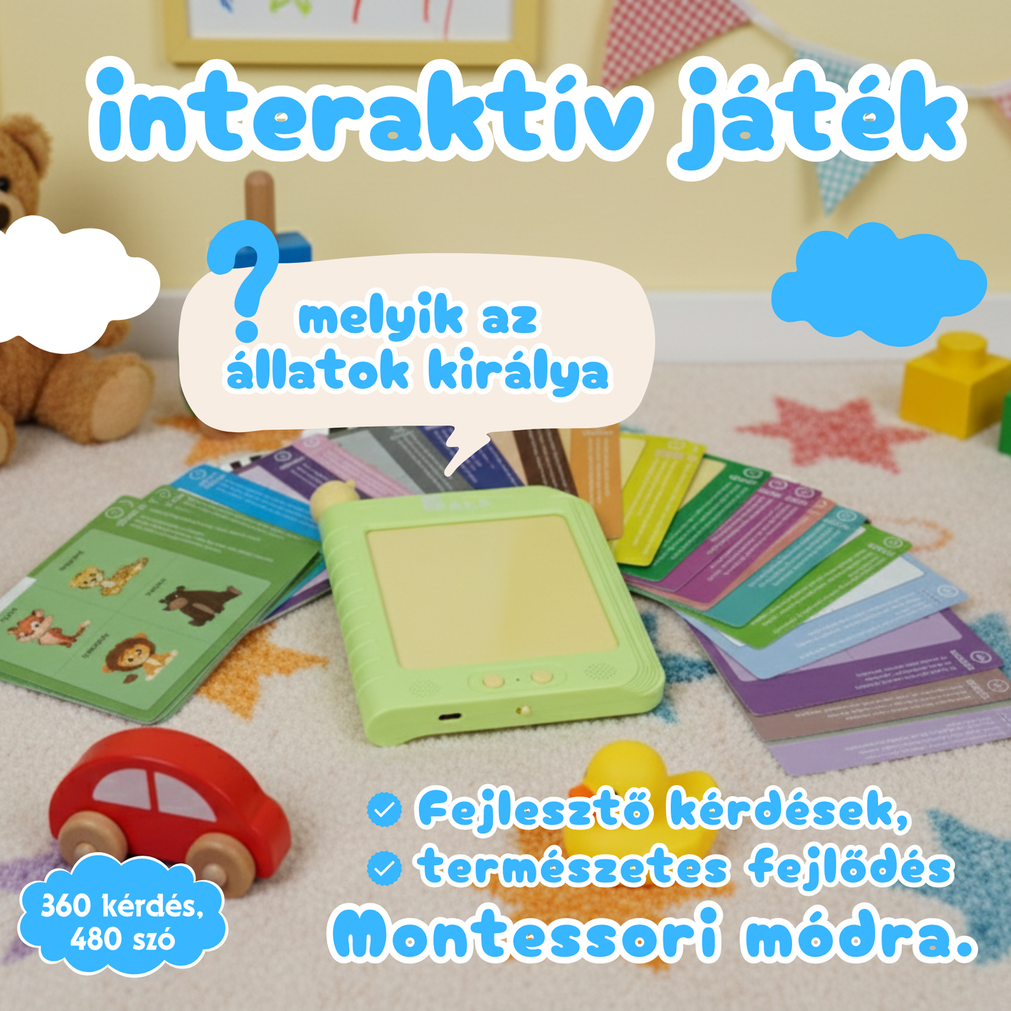 LogiKids™ – Logikai- és beszédfejlesztő kártyák