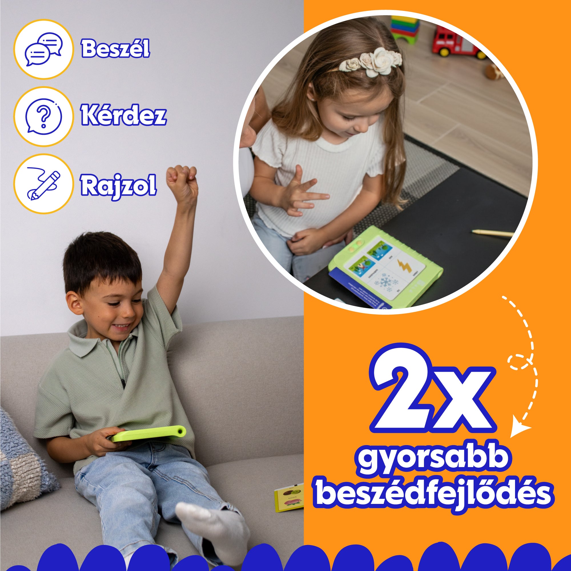 LogiKids™ – Beszédfejlesztő kártyák